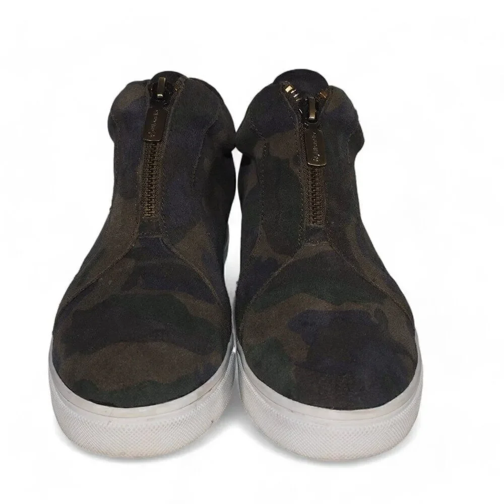 Blondo Glenda Waterproof Wedge‎ Sneakers Camo B3501905 Women's 7.5M
